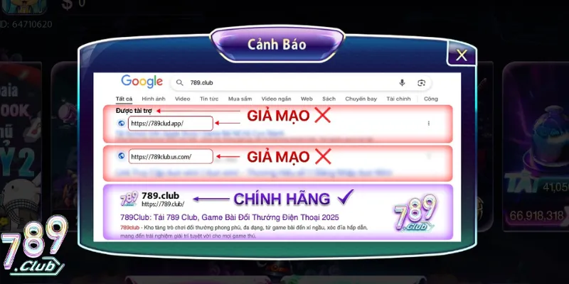 Xác minh link với giao diện được đăng ký bản quyền