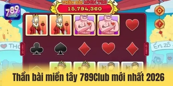 Thần bài miền tây 789Club - 3 mẹo quay hũ dễ trúng jackpot 2 Slot thần bài miền tây 789Club phiên bản mới nhất 2026
