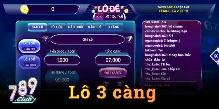 Lô 3 càng - Hướng dẫn chơi, mẹo hay và kinh nghiệm chuẩn xác 